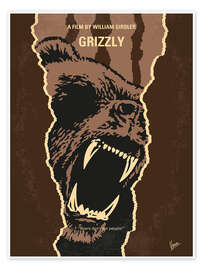 Wandbild Grizzly - Chungkong