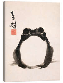 Leinwandbild Meika Gafu - Dizzy Frog - Matsumoto Hoji