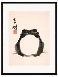 Framed art print Meika Gafu - Dizzy Frog - Matsumoto Hoji
