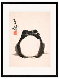 Gerahmter Kunstdruck Meika Gafu - Dizzy Frog