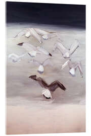 Akrylbillede Seagulls in flight - Nicolas de Staël