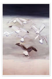 Poster Möwen im Flug - Nicolas de Staël