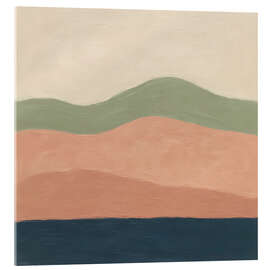 Tableau en verre acrylique Modern Landscape - The MIUUS STUDIO