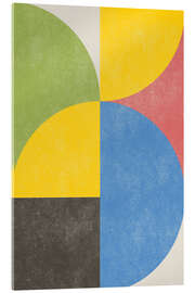 Acrylic print Retro Shapes - The MIUUS STUDIO