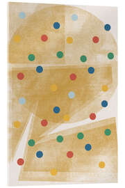 Acrylglasbild Polka Dot Harmony - The MIUUS STUDIO