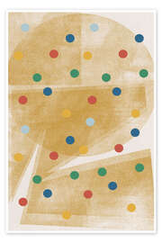 Poster Polka Dot Harmony - The MIUUS STUDIO