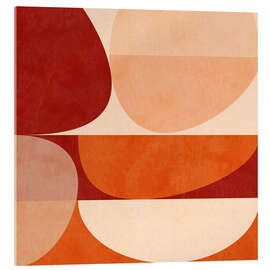 Acrylglasbild Autumn Mid Century Earthy II - Ana Rut Bre