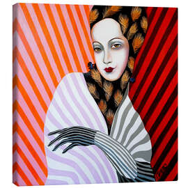 Leinwandbild Miss Peacock - Victor Tkachenko