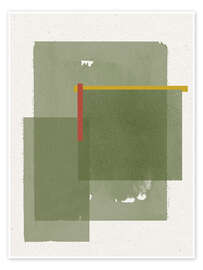 Wandbild Layered Serenity - The MIUUS STUDIO