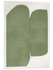 Acrylglasbild Emerald Echoes - The MIUUS STUDIO