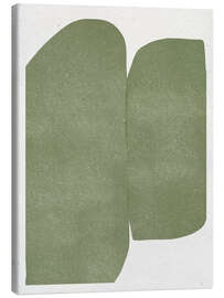 Leinwandbild Emerald Echoes - The MIUUS STUDIO