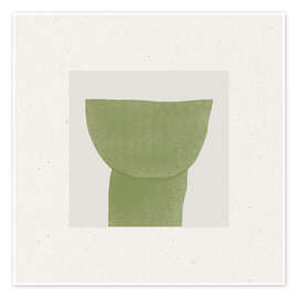 Wandbild Verdant Tranquility - The MIUUS STUDIO