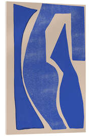 Acrylic print Blue Geometric Shapes - The MIUUS STUDIO