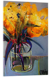 Acrylglasbild Goldener Blütenregen - Victor Tkachenko