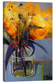 Leinwandbild Goldener Blütenregen - Victor Tkachenko