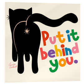 Tableau en verre acrylique Put It Behind You - Carrie Cantwell