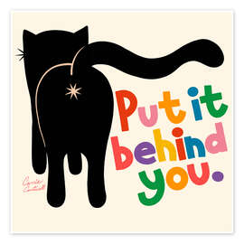 Poster Put It Behind You - Carrie Cantwell