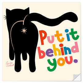 Wall sticker Put It Behind You - Carrie Cantwell