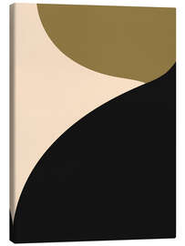 Leinwandbild Minimal Abstract Curves - Little Dean