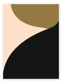 Wandbild Minimal Abstract Curves - Little Dean