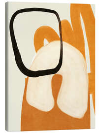Leinwandbild Apricot Forms - Ana Rut Bre