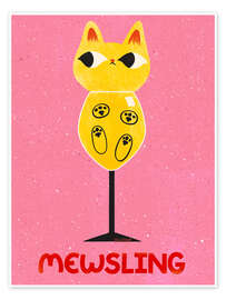 Wandbild Mewsling - Carrie Cantwell