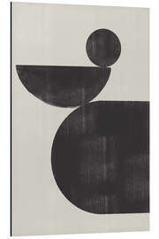 Print på aluminium Geometric Harmony - The MIUUS STUDIO