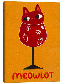 Leinwandbild Meowlot - Carrie Cantwell
