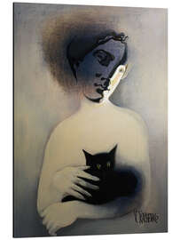 Print på aluminium Little Devil - Victor Tkachenko