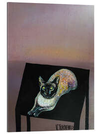 Gallery Print Katze auf dem Tisch - Victor Tkachenko