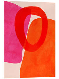 Acrylglasbild Painted Lines V - Ana Rut Bre