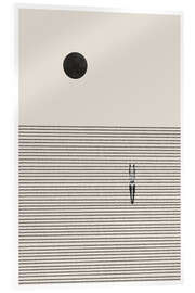 Acrylglasbild Solitude's Journey - The MIUUS STUDIO