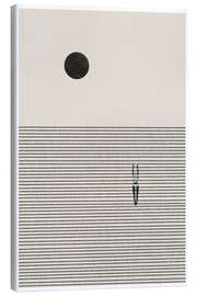 Canvas print Solitude's Journey - The MIUUS STUDIO