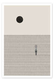 Wandbild Solitude's Journey - The MIUUS STUDIO