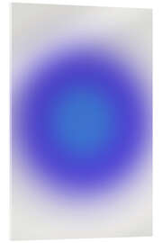 Acrylic print Violet Aura Burst - The MIUUS STUDIO