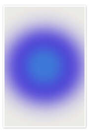 Wandbild Violet Aura Burst - The MIUUS STUDIO