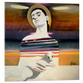 Acrylglasbild Dame mit dem Hermelin - Victor Tkachenko