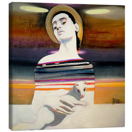 Leinwandbild Dame mit dem Hermelin - Victor Tkachenko