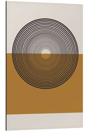 Alubild Concentric Reflections - The MIUUS STUDIO