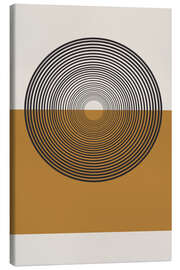 Canvas print Concentric Reflections - The MIUUS STUDIO