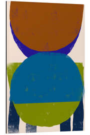 Print på aluminium Abstract Shape No.3 - The MIUUS STUDIO