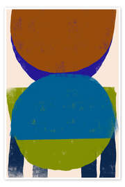 Wandbild Abstract Shape No.3 - The MIUUS STUDIO