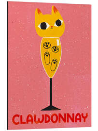 Print på aluminium Clawdonnay - Carrie Cantwell