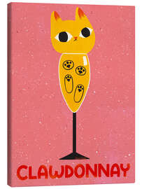 Leinwandbild Clawdonnay - Carrie Cantwell