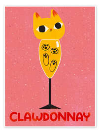 Wandbild Clawdonnay - Carrie Cantwell