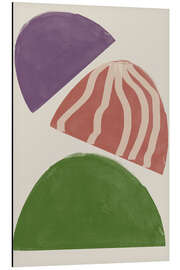 Print på aluminium Geometric Harmony - The MIUUS STUDIO