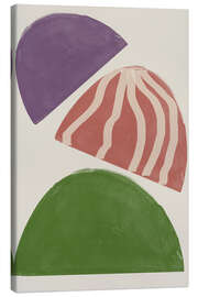 Leinwandbild Geometric Harmony - The MIUUS STUDIO