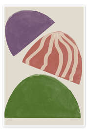 Wandbild Geometric Harmony - The MIUUS STUDIO