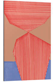 Tableau en aluminium Geo Balace - The MIUUS STUDIO