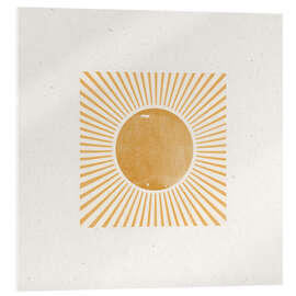 Akrylglastavla Radiant Sunburst - The MIUUS STUDIO